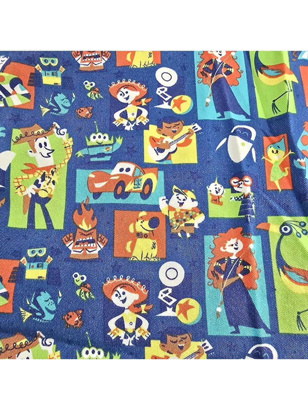 Disney Parks Pixar Toy Story Button up Buzz Woody Alien Men's Size Large - Picture 4 of 7